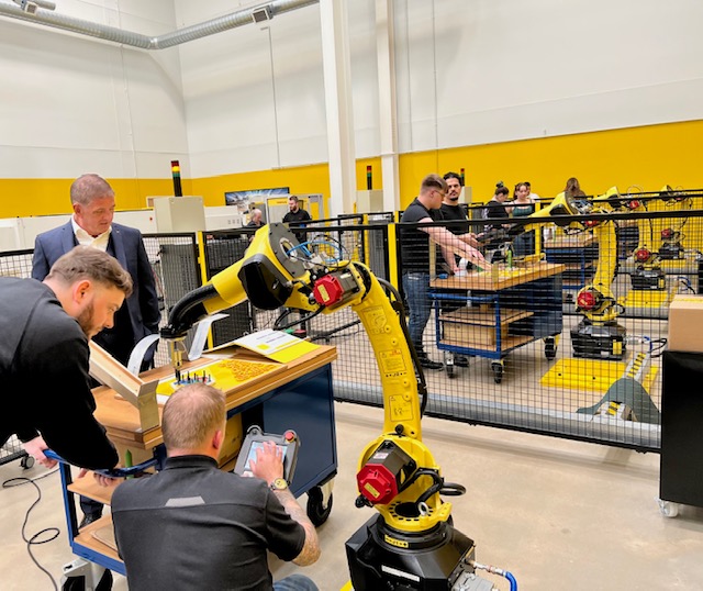 With education at the heart of the event, FANUC will offer visitors the chance to complete a robotics programming task with the help of young finalists from the WorldSkills UK for industrial robotics