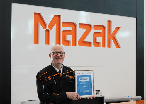 MAZAK RECOGNISED AS ONE OF LEADING EMPLOYERS IN WORCESTER Sheet