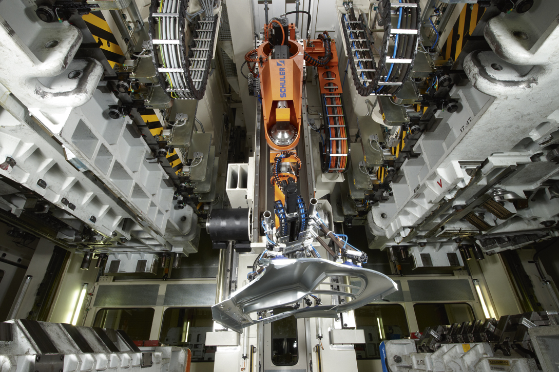 SCHULER'S GEMMINGEN SITE TURNS 50 YEARS OLD Sheet Metal Industries