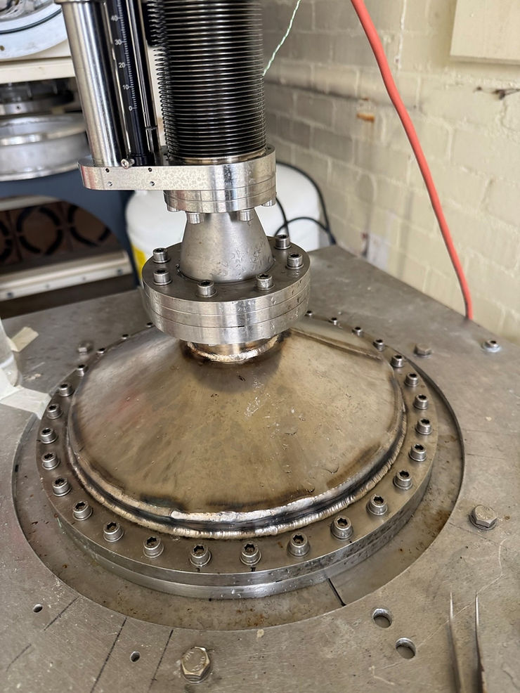 Inconel 625 reactor vessel fabrication